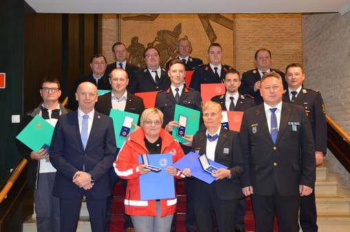 Prejemniki na regijski proslavi CZ